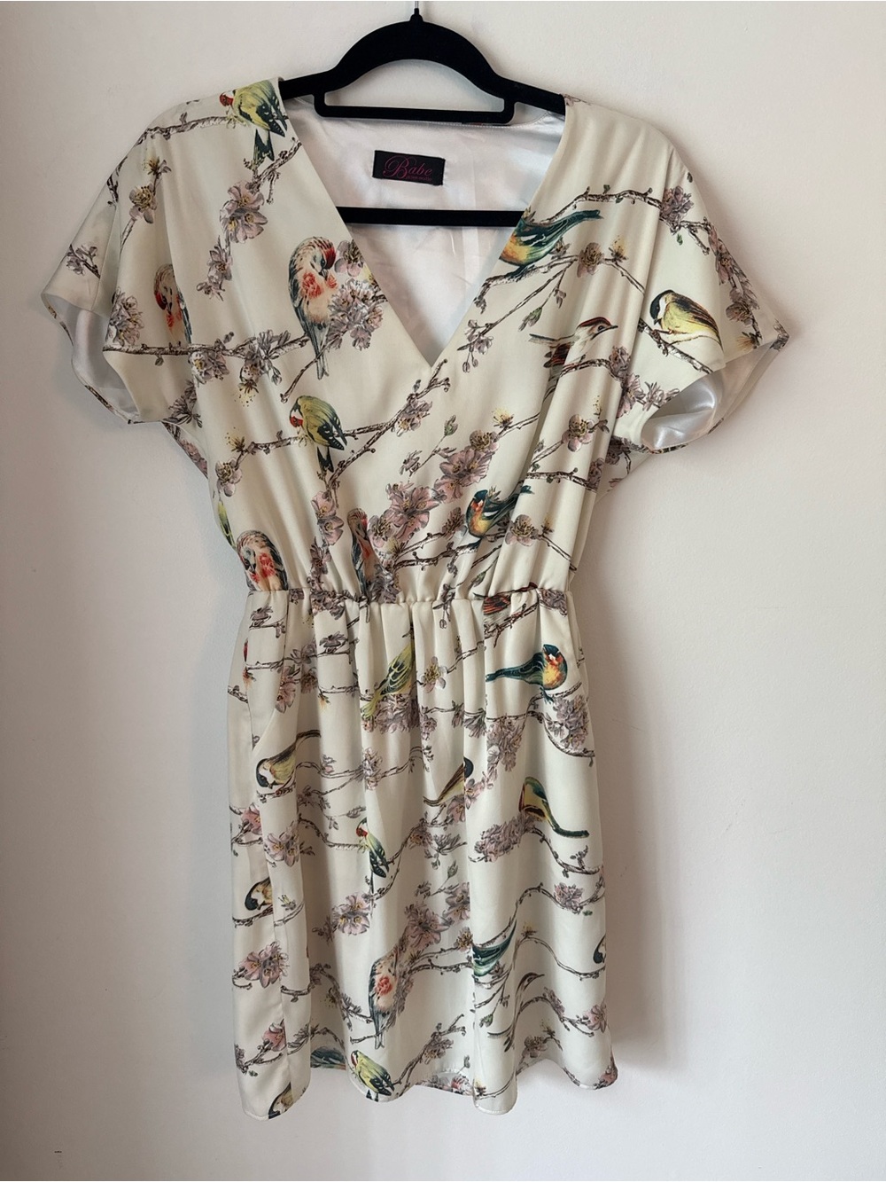 Babe by Jason Matlo Bird Print Dress
